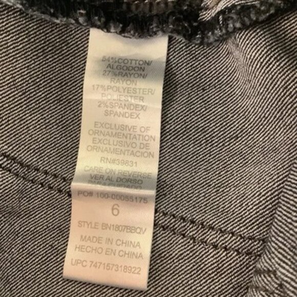 Democracy Ab TechnologyJeans Womens Size 6 Blue Skinny Ankle Stretch Mid-Rise - Picture 9 of 10